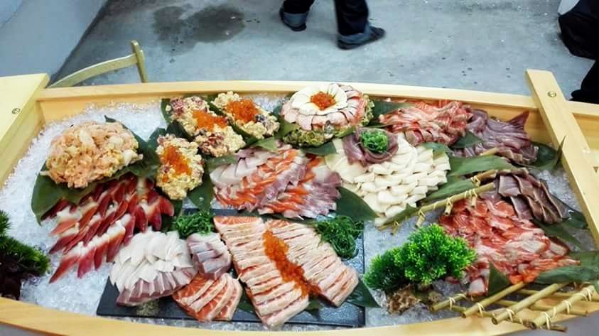 Tuna, sushi, fillet, raw